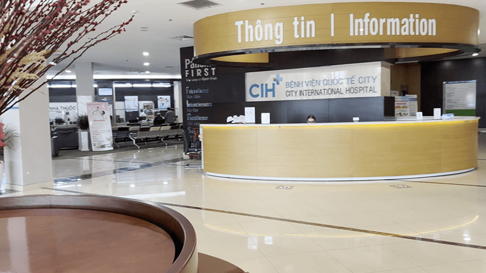 Quầy thông tin bệnh viện Quốc tế City (CIH)