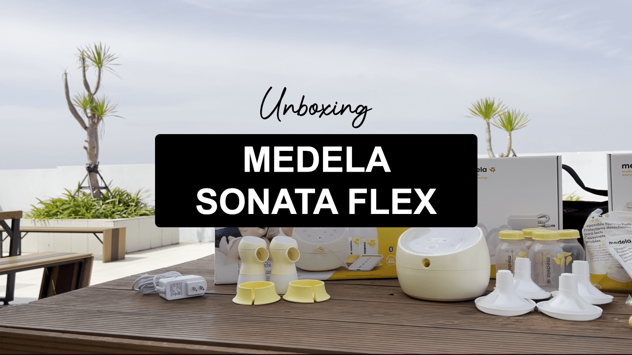 Unbox Máy Hút Sữa Medela Sonta Flex