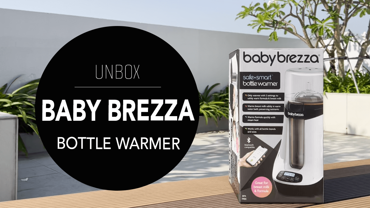 Unbox máy hâm sữa Baby Brezza | Baby Brezza Bottle Warmer